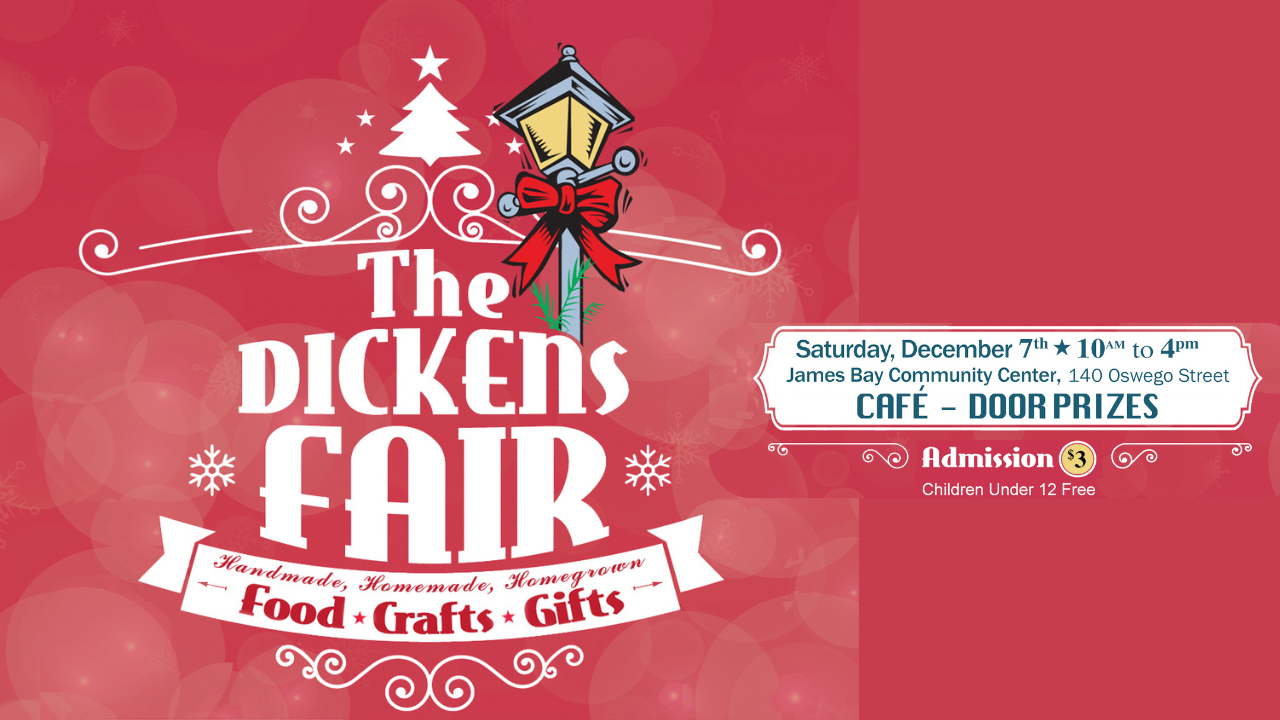 Experience the Magic of the Dickens Fair 2024! James Bay United Church